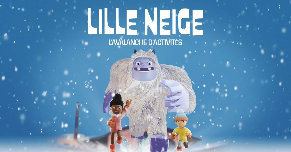 Lille Neige - Les sports d'hiver à la Gare Saint-Sauveur du 5 février